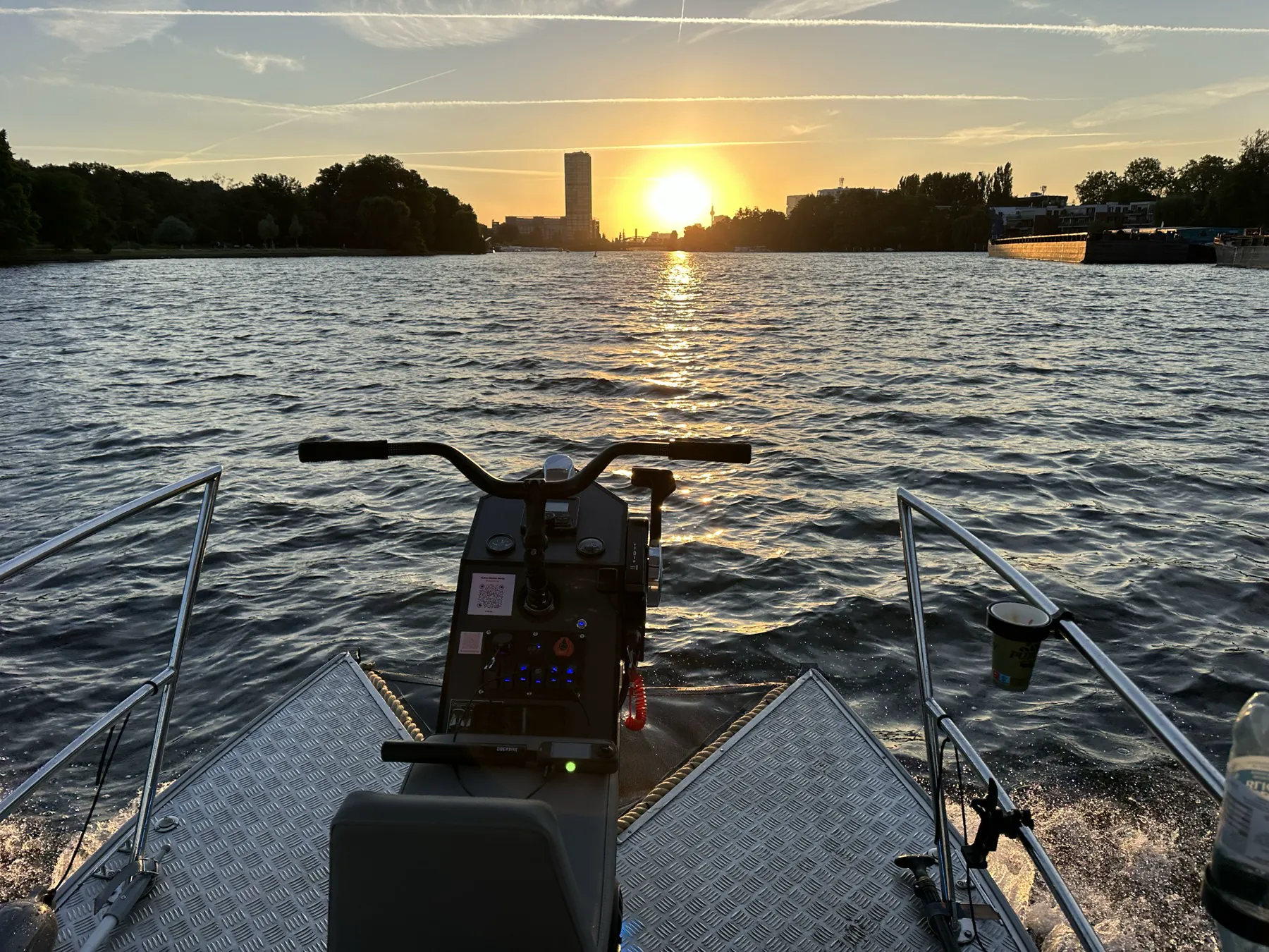 Fahrt Richtung Müggelsee